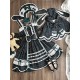 Miss Point Plaid Petal Rabbit Cape(Reservation/2 Colours/Full Payment Without Shipping)